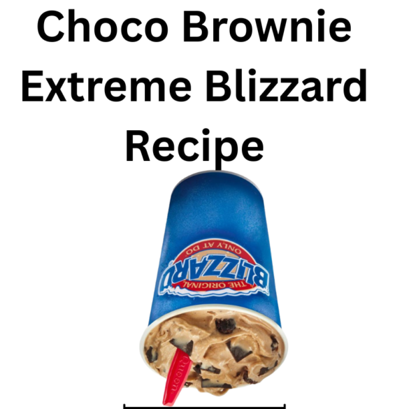 Choco Brownie Extreme Blizzard Recipe