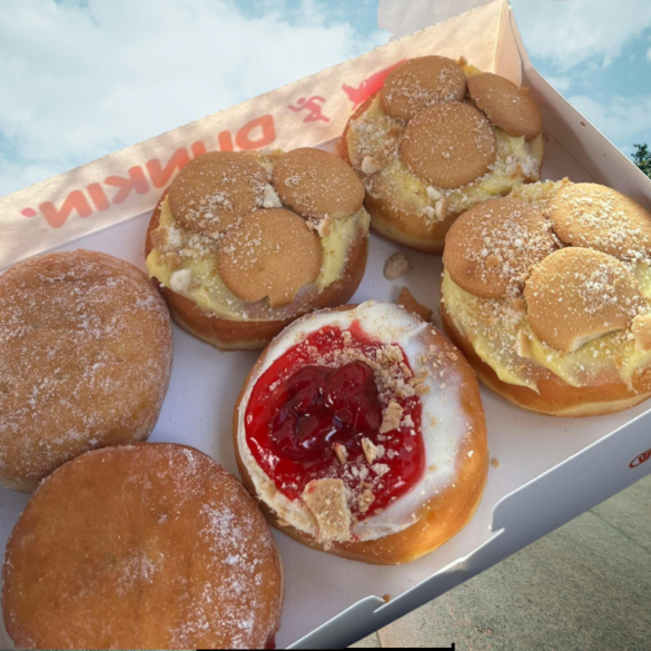 Homemade Dunkin' Banana Pudding Donut Recipe