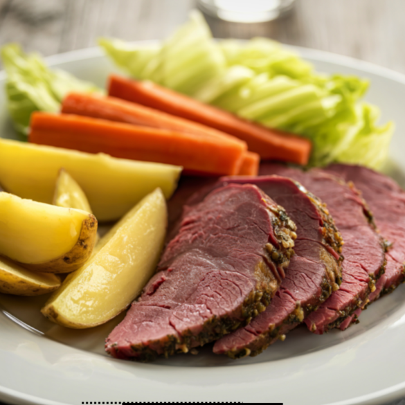 Boiled Corned Beef and Cabbage Recipe