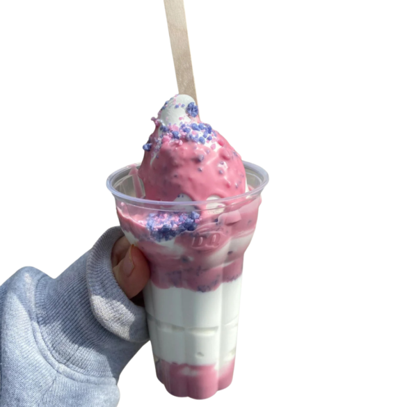 Homemade Dairy Queen Cotton Candy Parfait Recipe