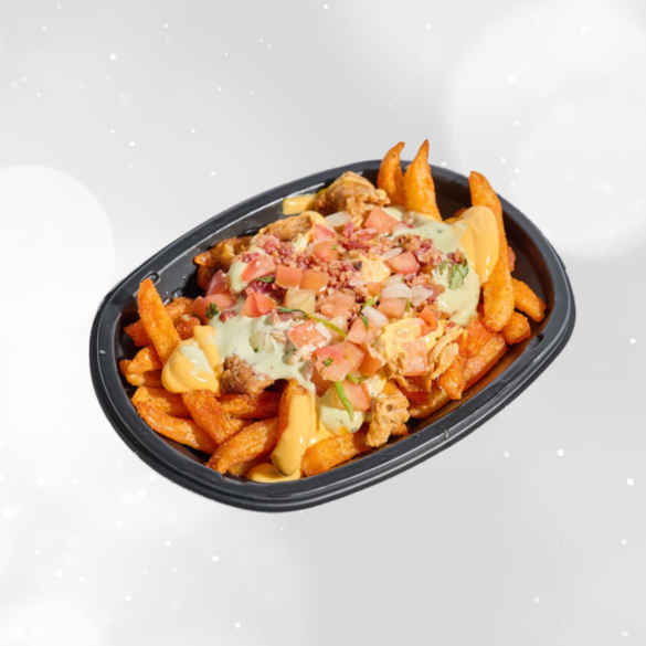 Copycat Zab's Chicken Ranch Nacho Fries Recipe