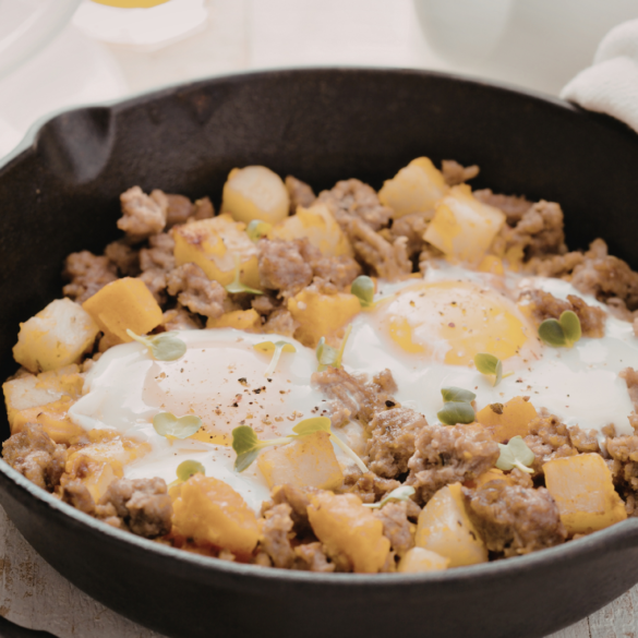 Breakfast Potatoes And Eggs
