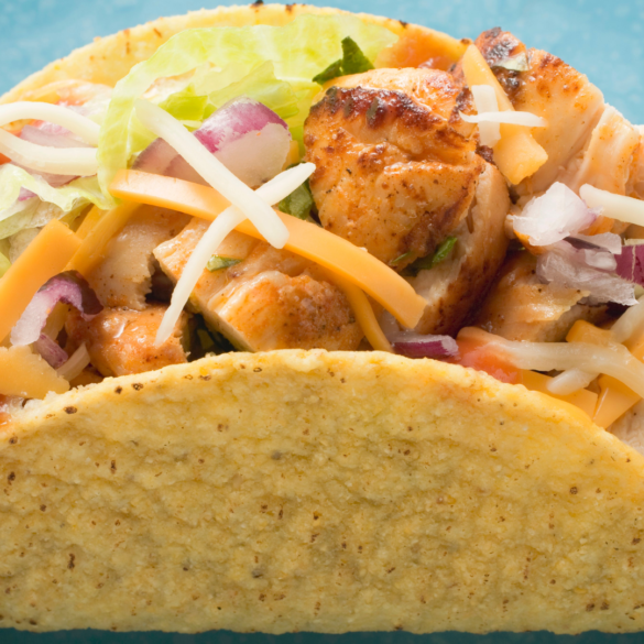 Homemade Taco Bell Butter Chicken Taco Recipe