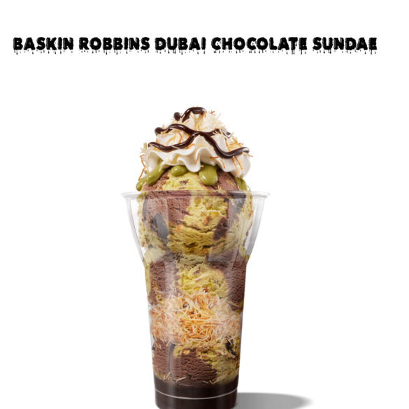 Copycat Baskin Robbins Dubai Chocolate Sundae Recipe