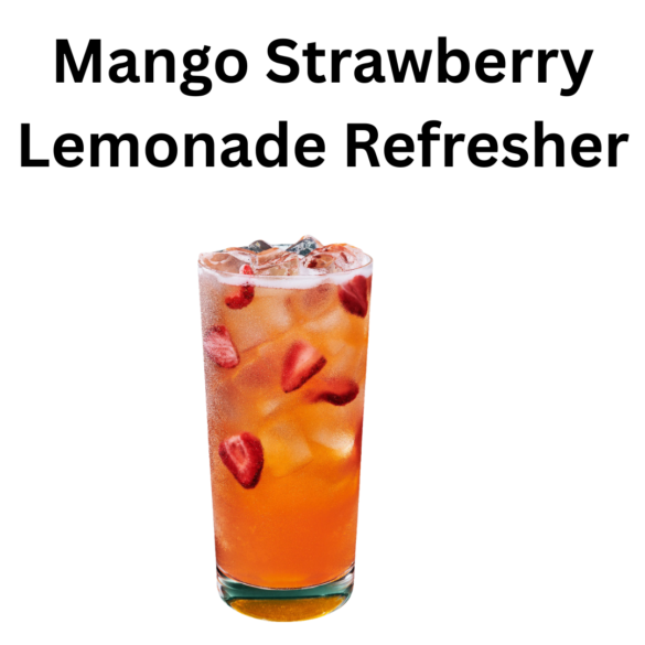Mango Strawberry Lemonade Refresher Recipe