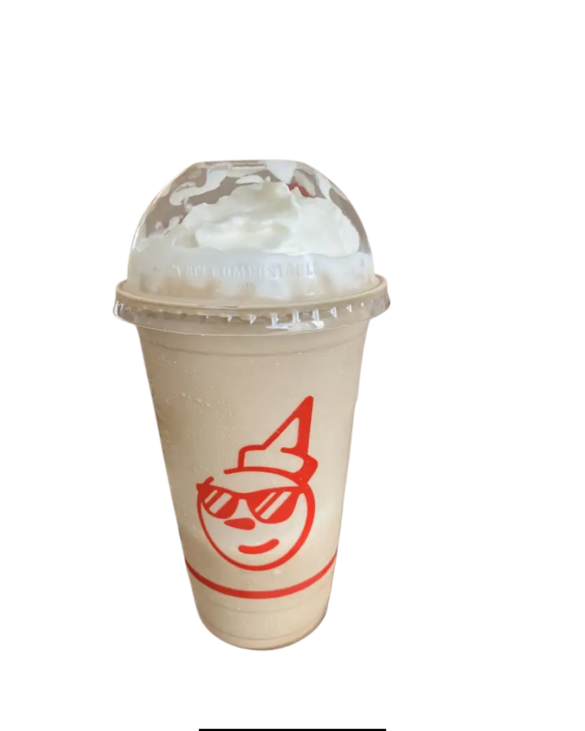 Jack in the Box Strawberry & Cream Dr pepper Milkshake