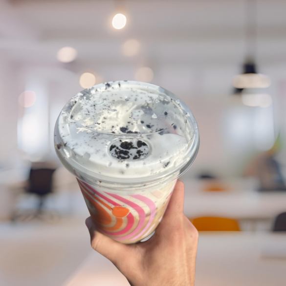 Copycat Dunkin' Oreo Cloud Latte Recipe