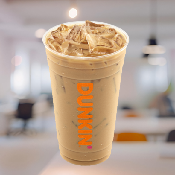 do for Dunkin' Coffee Milk without logo or writings