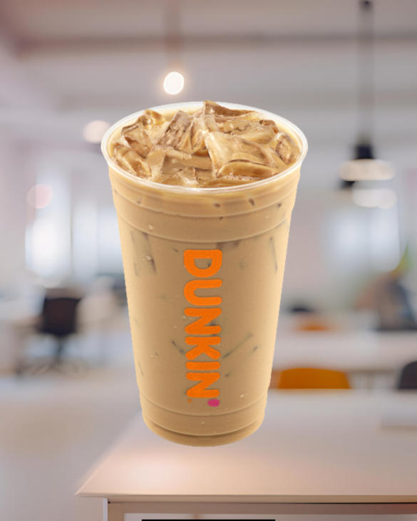 do for Dunkin' Coffee Milk without logo or writings