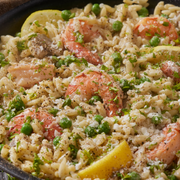Dairy-Free Shrimp Orzo Recipe