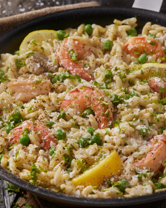Dairy-Free Shrimp Orzo Recipe