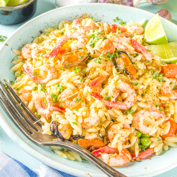 Shrimp Orzo Pasta Recipe