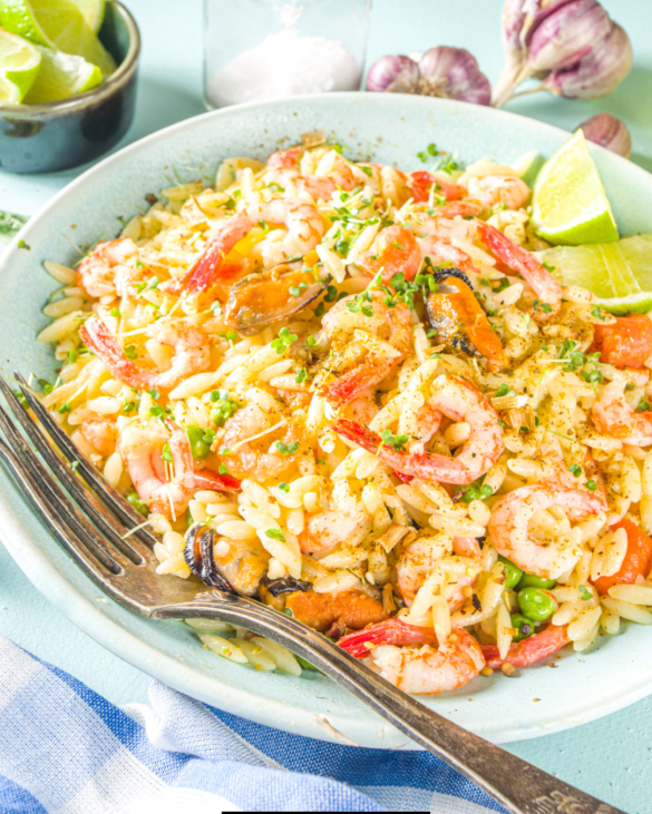Shrimp Orzo Pasta Recipe
