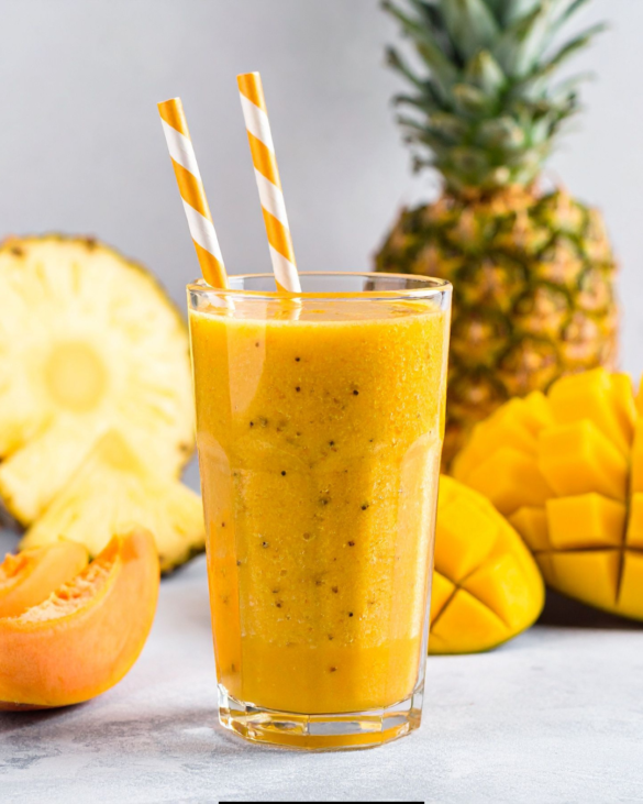 Copycat McDonald's Mango Pineapple Smoothie Recipe