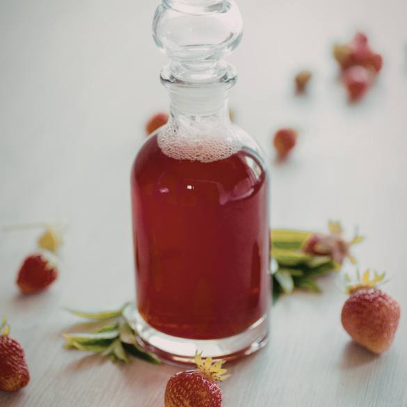 Strawberry Syrup for Matcha