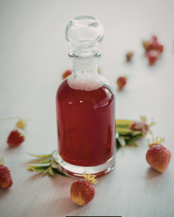 Strawberry Syrup for Matcha