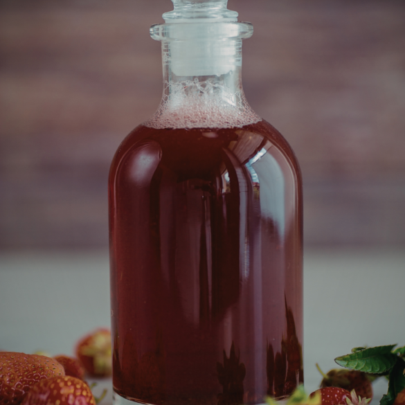 Strawberry Syrup for Drinks