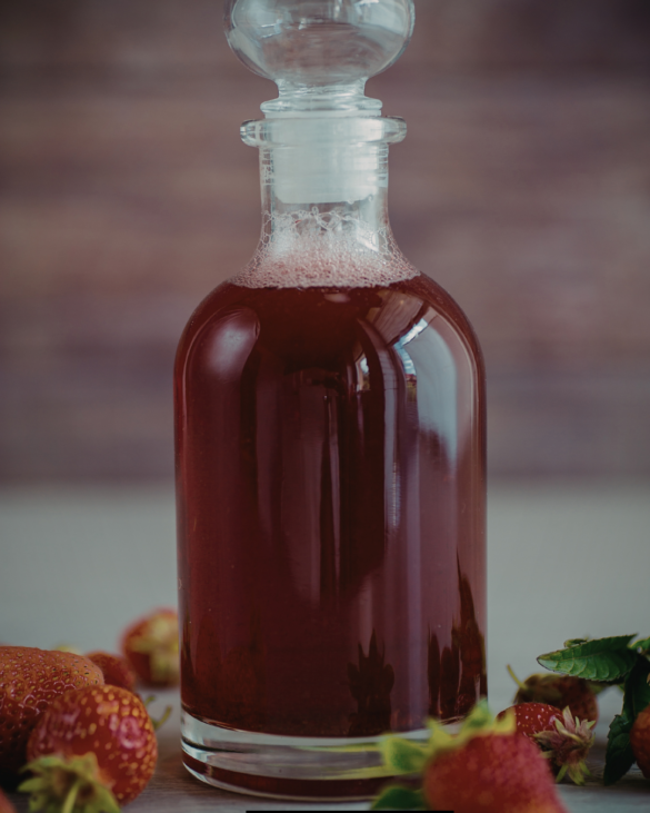 Strawberry Syrup for Drinks
