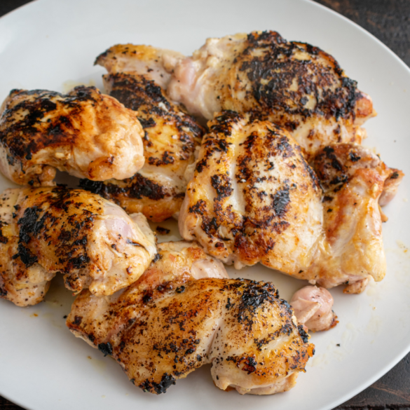 Skillet Boneless Skinless Chicken Thigh Recipe