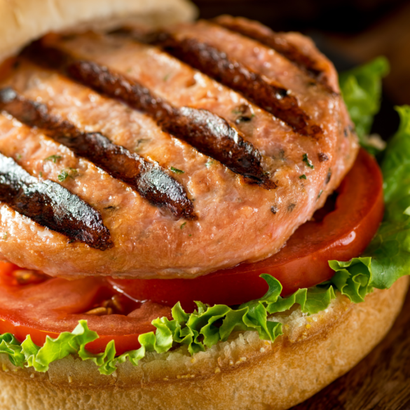Canned Salmon Burgers Recipe