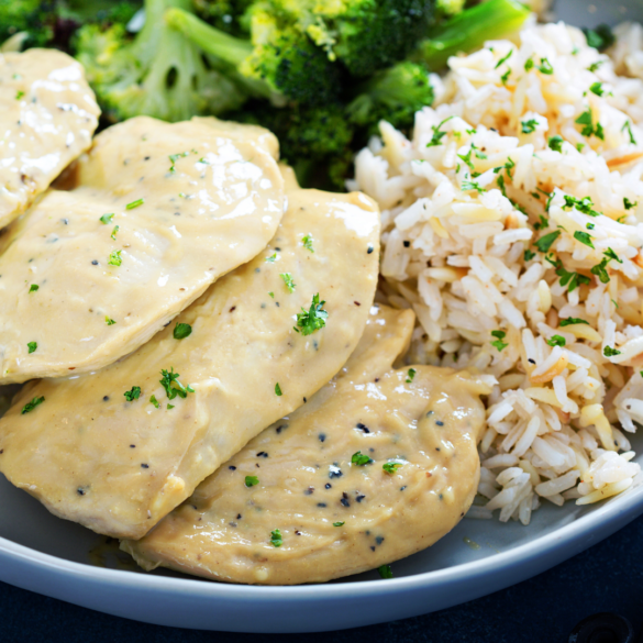 Dijon Mustard Chicken and Rice Recipe