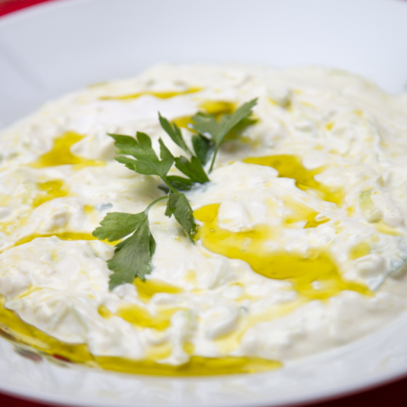 Tzatziki Sauce Recipe with Cottage Cheese