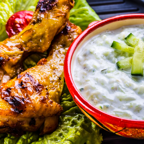 Tzatziki Sauce with Chicken Recipe