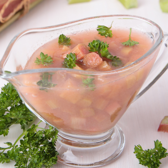 Rhubarb Sauce for Pork