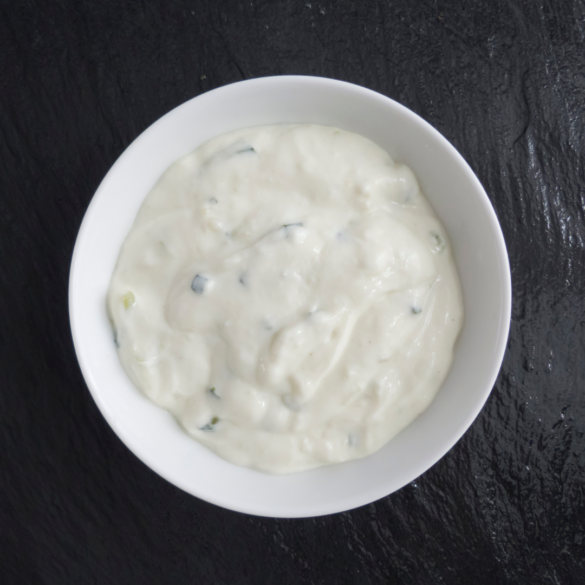 Homemade Tzatziki Sauce without Cucumber